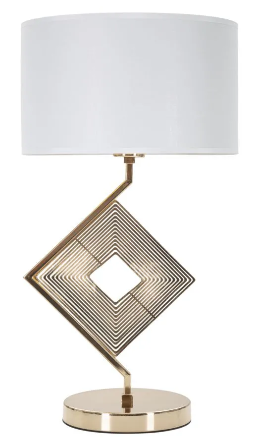 Stolná lampa Move 56 cm bielo-zlatá Stolná lampa Move 56 cm bielo-zlatá