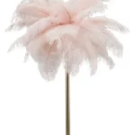 Stolná lampa Palm 55 cm ružová