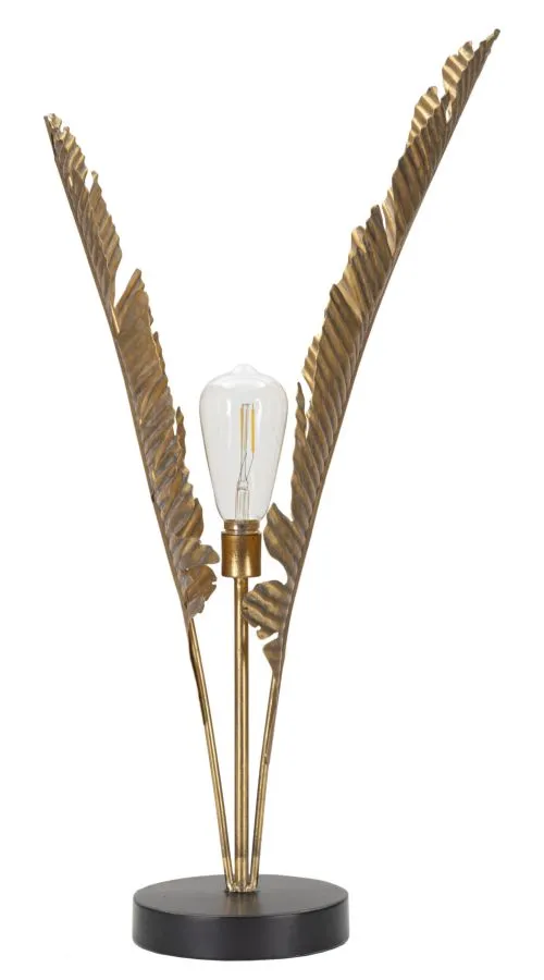Stolná lampa Palm 65 cm zlatá Stolná lampa Palm 65 cm zlatá