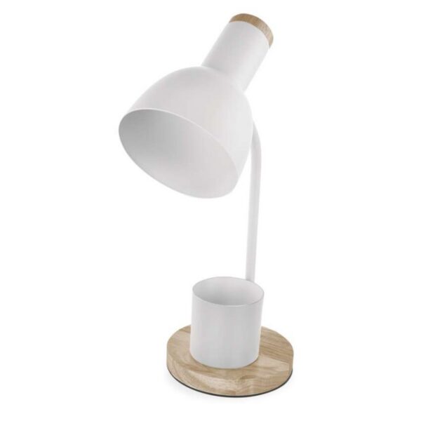 Stolná lampa Poppy biela
