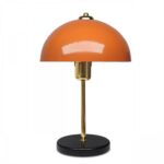 Stolná lampa Rety oranžová/zlatá