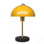 Stolná lampa Rety žltá/zlatá