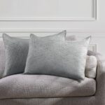 Súprava 2ks obliečok na vankúše AmeliaHome Laila 50x70 cm strieborná