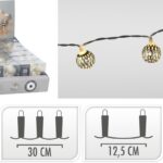Svetelná LED reťaz Kennedy 30 cm teplá biela