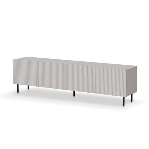 TV stolík Paxos 200 cm kašmír/čierny TV stolík Paxos 200 cm kašmír/čierny
