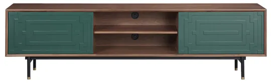 TV stolík Stilig ST153 200 cm orech/zelený TV stolík Stilig ST153 200 cm orech/zelený