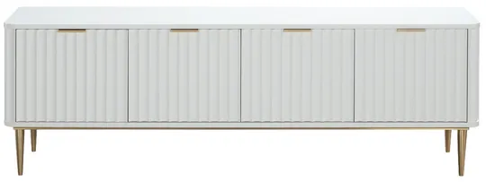 TV stolík Stilig ST709 200 cm biely/zlatý