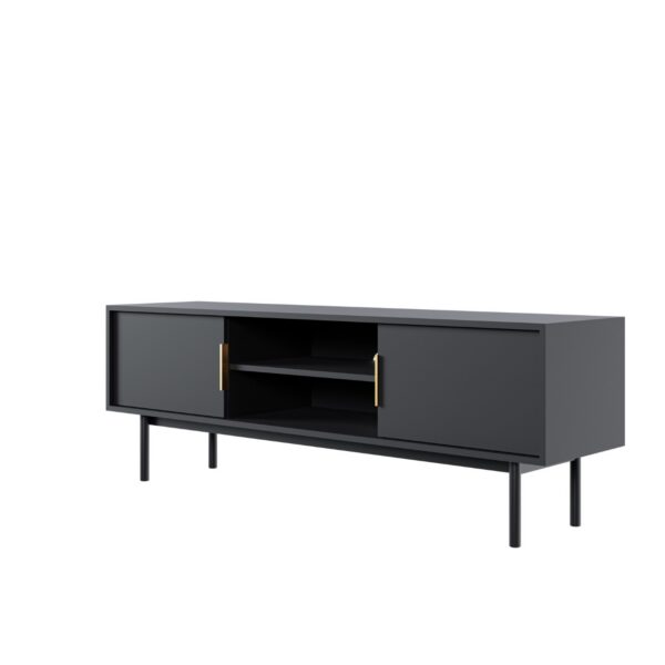 TV stolík Viva 154 cm čierny