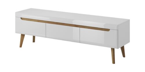 Televízny stolík Nordi 160 cm biely/dub Riviéra Televízny stolík Nordi 160 cm biely/dub Riviéra