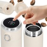 Termoska 420 ml Springos KI0125 - krémová – Obrázok 2