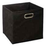 Úložný box Textília II 31x31 cm čierny