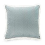Vankúš ČISTÝ 45x45 cm zelená/biela
