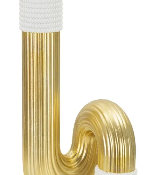 Váza Bann Big 30 cm zlatá/biela