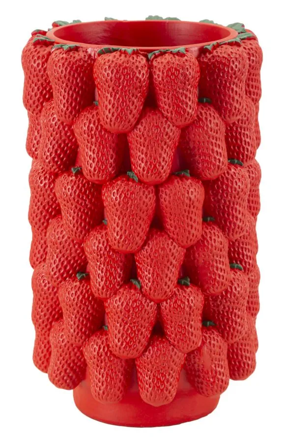 Váza Jahoda 32 cm červená Váza Jahoda 32 cm červená