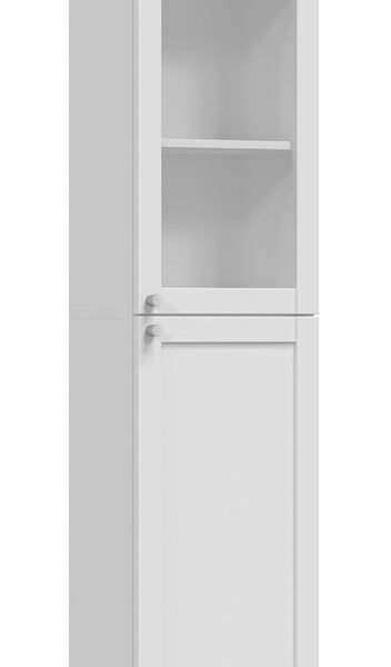Vitrína PAPHOS 40 cm II biela