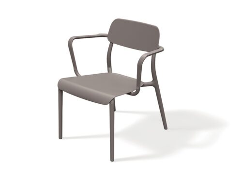 Záhradné kreslo Rimos 62 cm zemito hnedé Záhradné kreslo Rimos 62 cm zemito hnedé