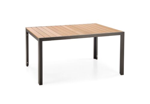 Záhradný stôl Fierro 150 cm hnedý/čierny Záhradný stôl Fierro 150 cm hnedý/čierny