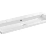 Zápustné umývadlo Spirit UM-8070 120 cm lesklé biele