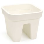 Balkónový truhlík LYS 29 cm krémový
