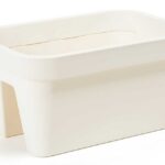 Balkónový truhlík LYS 45 cm krémový