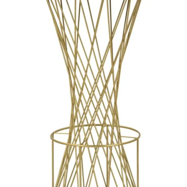Barový stôl Tower New 70 cm čierno-zlatý