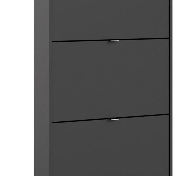 Botník FLAPIE 006 70 cm matne čierny