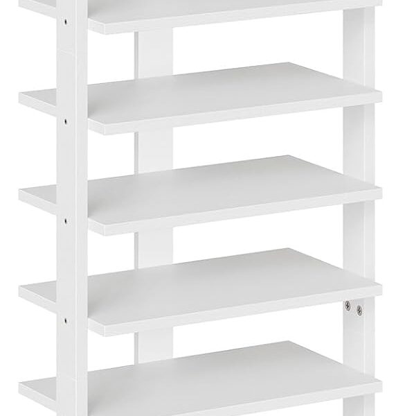 Botník Vasagle Kloudy 50 cm biely II