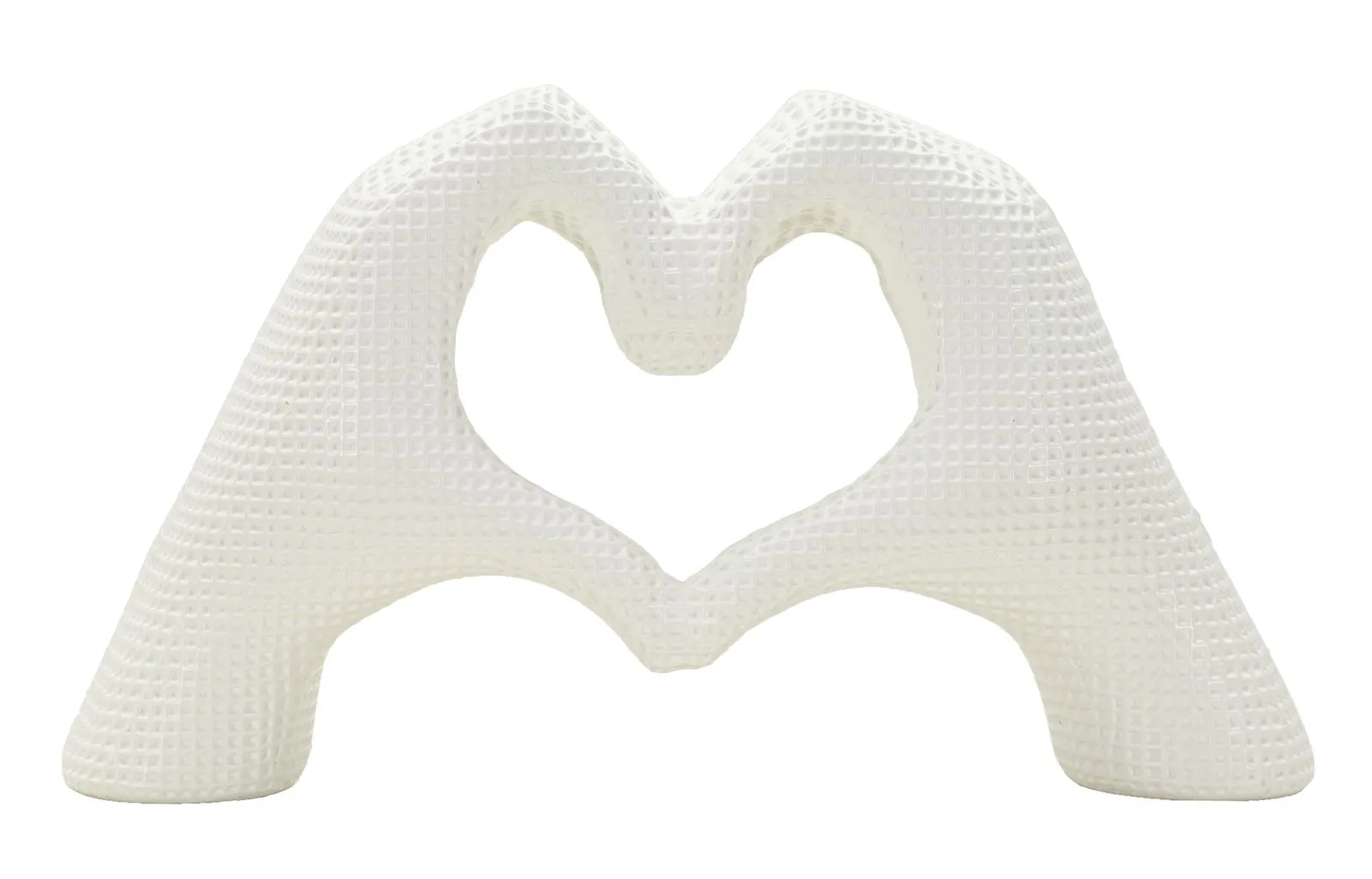 Dekorácia Hands Lover 25 cm biela Dekorácia Hands Lover 25 cm biela