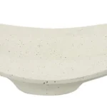 Dekoratívna misa Resin 41 cm krémová