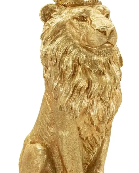 Dekoratívna socha Shant 74 cm zlatá
