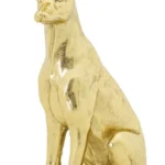 Dekoratívna soška Dog 33 cm zlatá