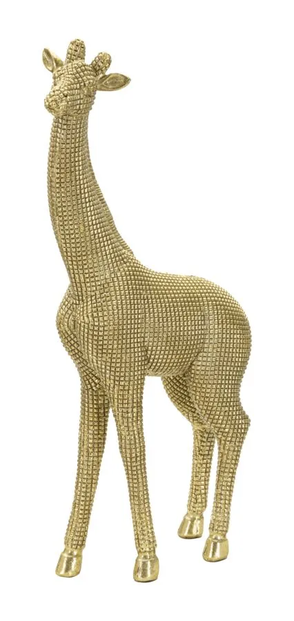 Dekoratívna soška Giraffe zlatá Dekoratívna soška Giraffe zlatá