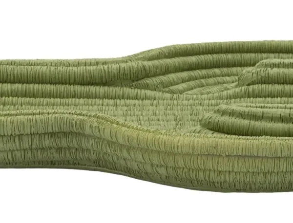 Dekoratívny odkladací podnos Cactus 34 cm zelený