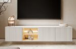 Dig-net nábytok TV stolík BALIO LB-05B s LED osvetlením – Obrázok 2