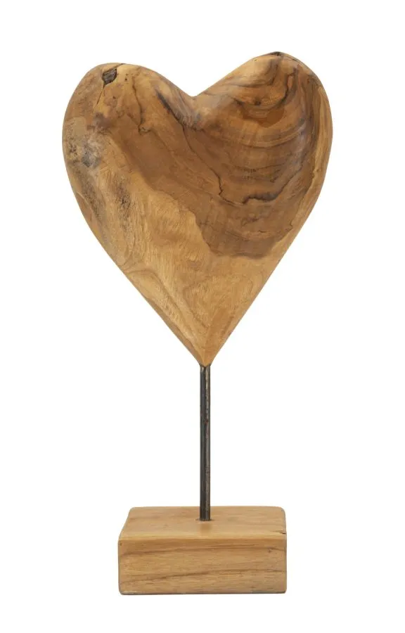 Drevená dekorácia Dobu 37 cm hnedá Drevená dekorácia Dobu 37 cm hnedá