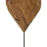 Drevená dekorácia Dobu 45 cm hnedá