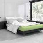 Froté prestieradlo s gumou Vanille 180x200 + 25 cm zelené