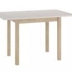 Jedálenský rozkladací stôl Flip 80/160 cm kašmírový/dub Cremona Torro