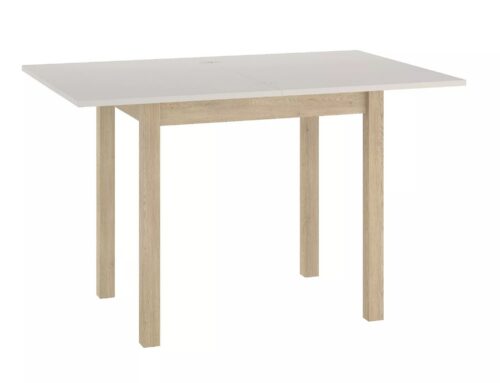 Jedálenský rozkladací stôl Flip 80/160 cm kašmírový/dub Cremona Torro Jedálenský rozkladací stôl Flip 80/160 cm kašmírový/dub Cremona Torro