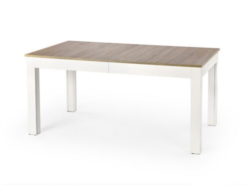 Jedálenský rozkladací stôl Severo 160/300 cm dub sonoma/biely Jedálenský rozkladací stôl Severo 160/300 cm dub sonoma/biely