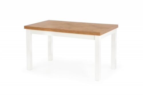 Jedálenský rozkladací stôl Tiaro 140/220 cm dub lancelot/biely Jedálenský rozkladací stôl Tiaro 140/220 cm dub lancelot/biely