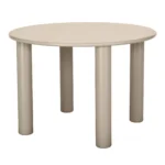Jedálenský stôl Joki 110 cm béžový