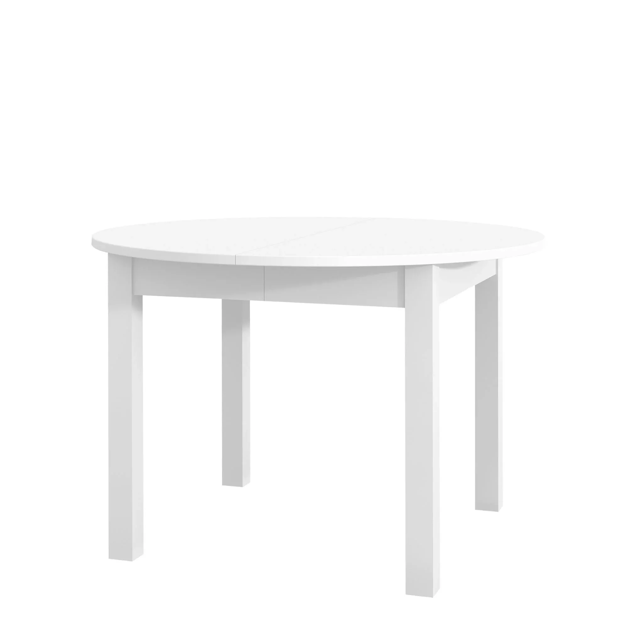 Jídelní rozkládací stůl Luni 110/160 cm bílý Jídelní rozkládací stůl Luni 110/160 cm bílý