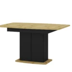 Jídelní rozkládací stůl Mons 140/210 cm dub Artisan/černý