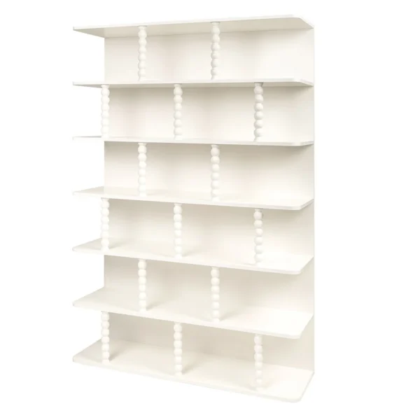 Knihovna Perla 120 cm bílá