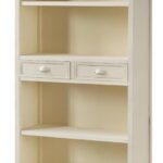 Knihovna Rimini 90 cm krémová/hnědá