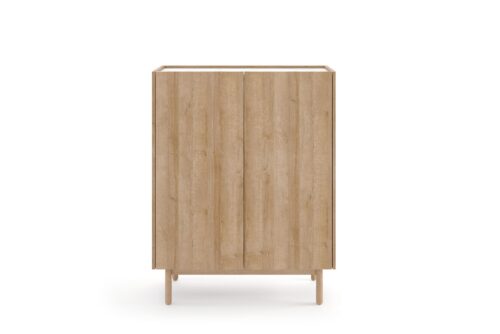 Komoda Boho La 97 cm dub riviéra/biely mramor Komoda Boho La 97 cm dub riviéra/biely mramor