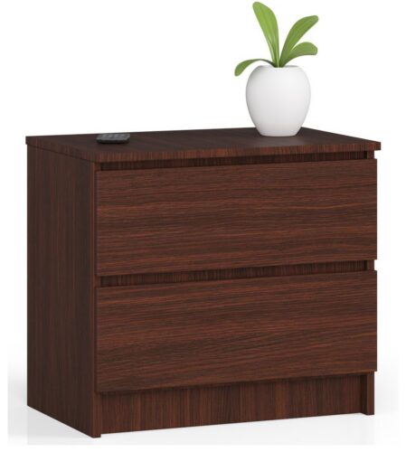 Komoda Kuba 60 cm - 2 zásuvky wenge Komoda Kuba 60 cm - 2 zásuvky wenge