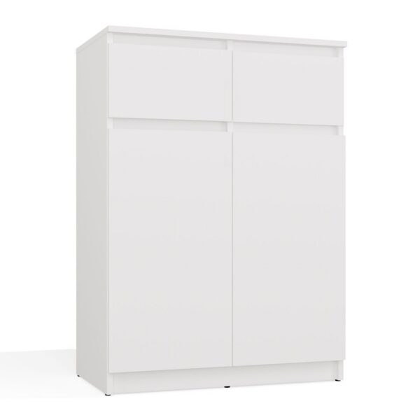 Komoda Malwa 2DD2S 70 cm biela