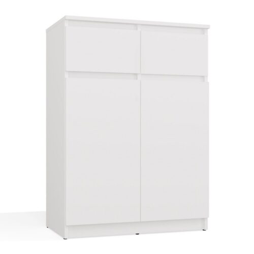 Komoda Malwa 2DD2S 70 cm biela Komoda Malwa 2DD2S 70 cm biela